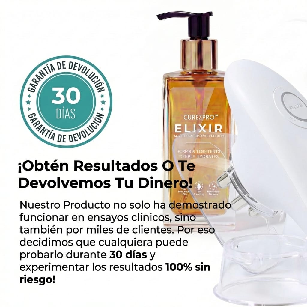 Tonifica y reafirma tu piel en tan solo 15 minutos al día desde casa. Sin dolor y clínicamente probado.